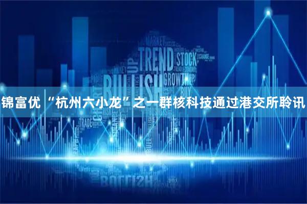锦富优 “杭州六小龙”之一群核科技通过港交所聆讯